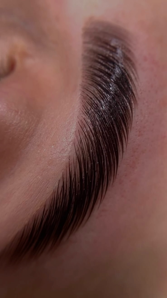 Brow Lamination, Wax & Tint