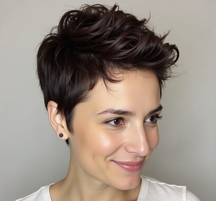 Women’s Short Haircut