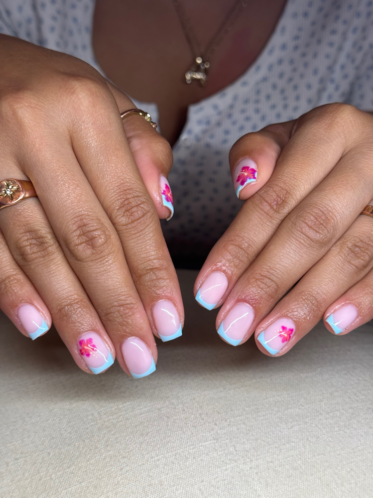 Structured Manicure at LR Nail Studio in Orlando, FL