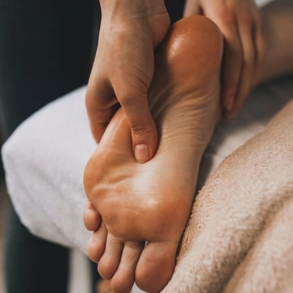 20 Min Foot Reflexology at Halo Aesthetics Center in Harrison, NJ