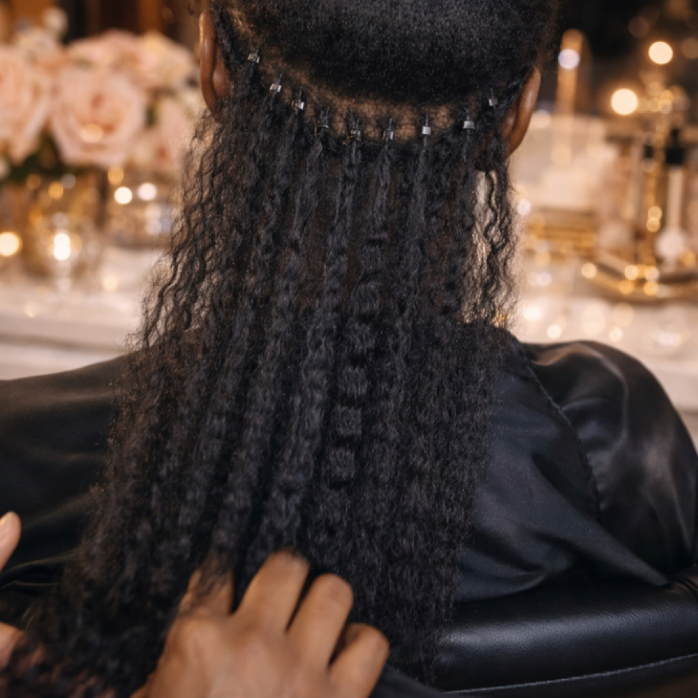 RoyalTea Signature Microlinks Model at RoyalTea Stylez in Houston, TX