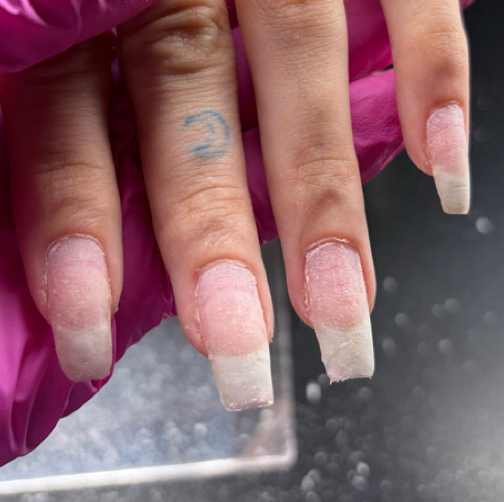 Acrlic Soak Off at Lash & Claw in Evansville, IN