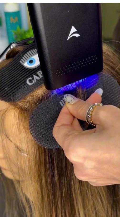 Uv Light Hair Extention Consult