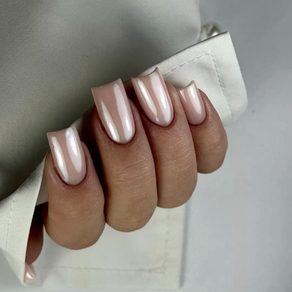 Medium Nail Extensions / Chrome — $ at Julia Nails Florida in Orlando, FL