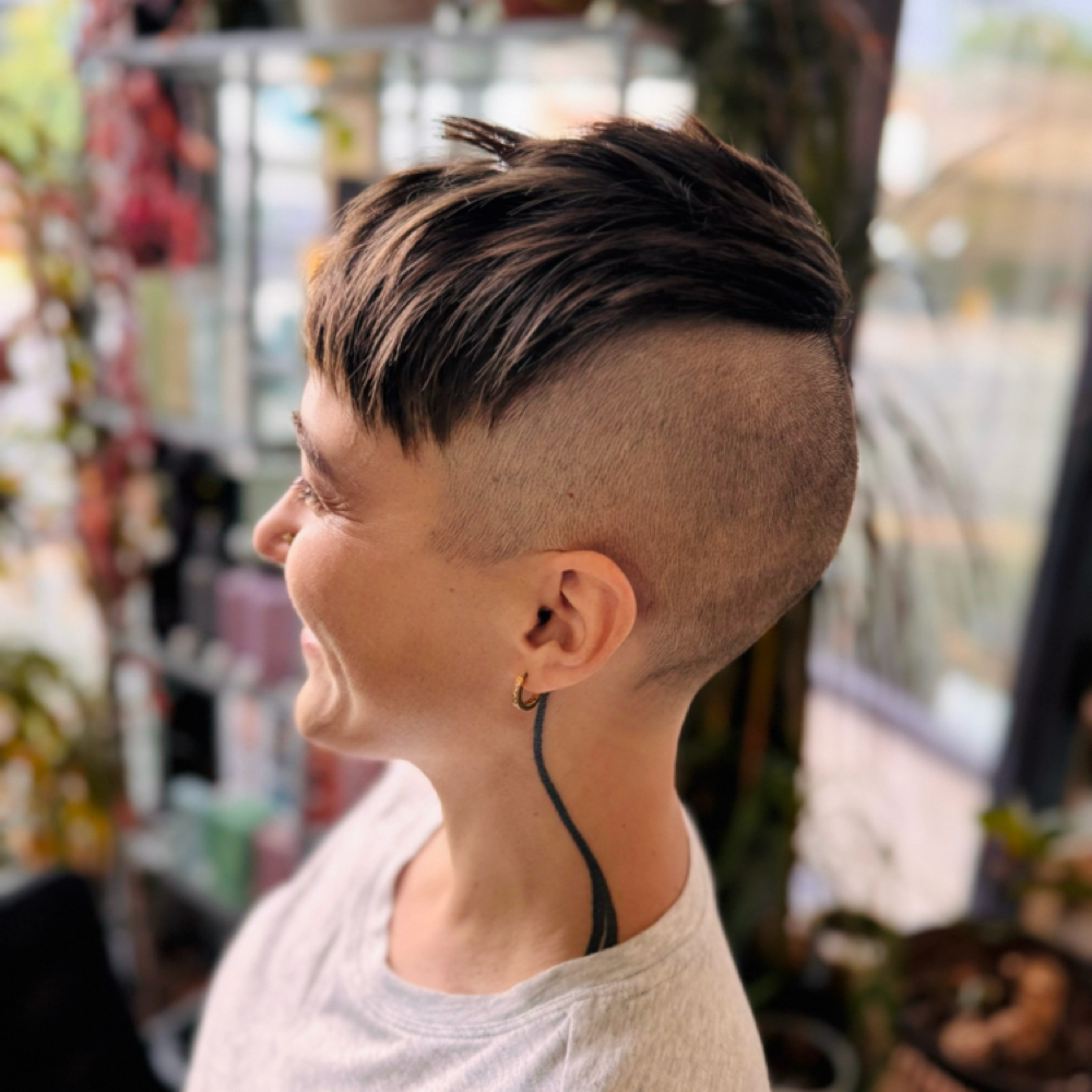 Short Clipper Cut at ASHLEY CROWLEY @ Salon Naoveau in Seattle, WA