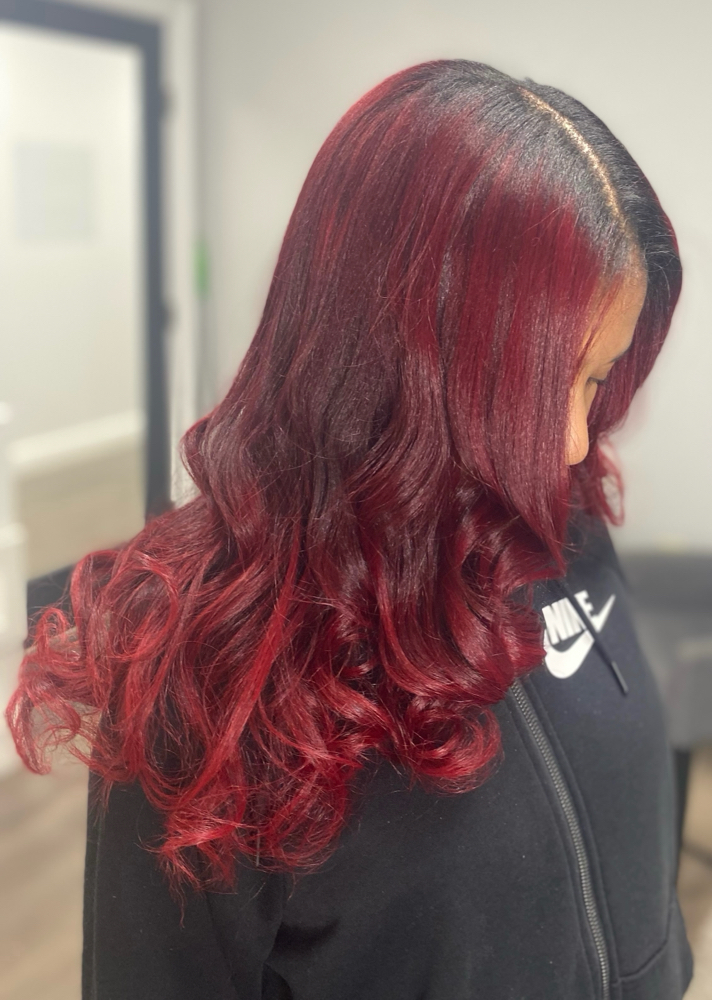 Express (Silk)Press at Blush & BLO Salon in Charlotte, NC