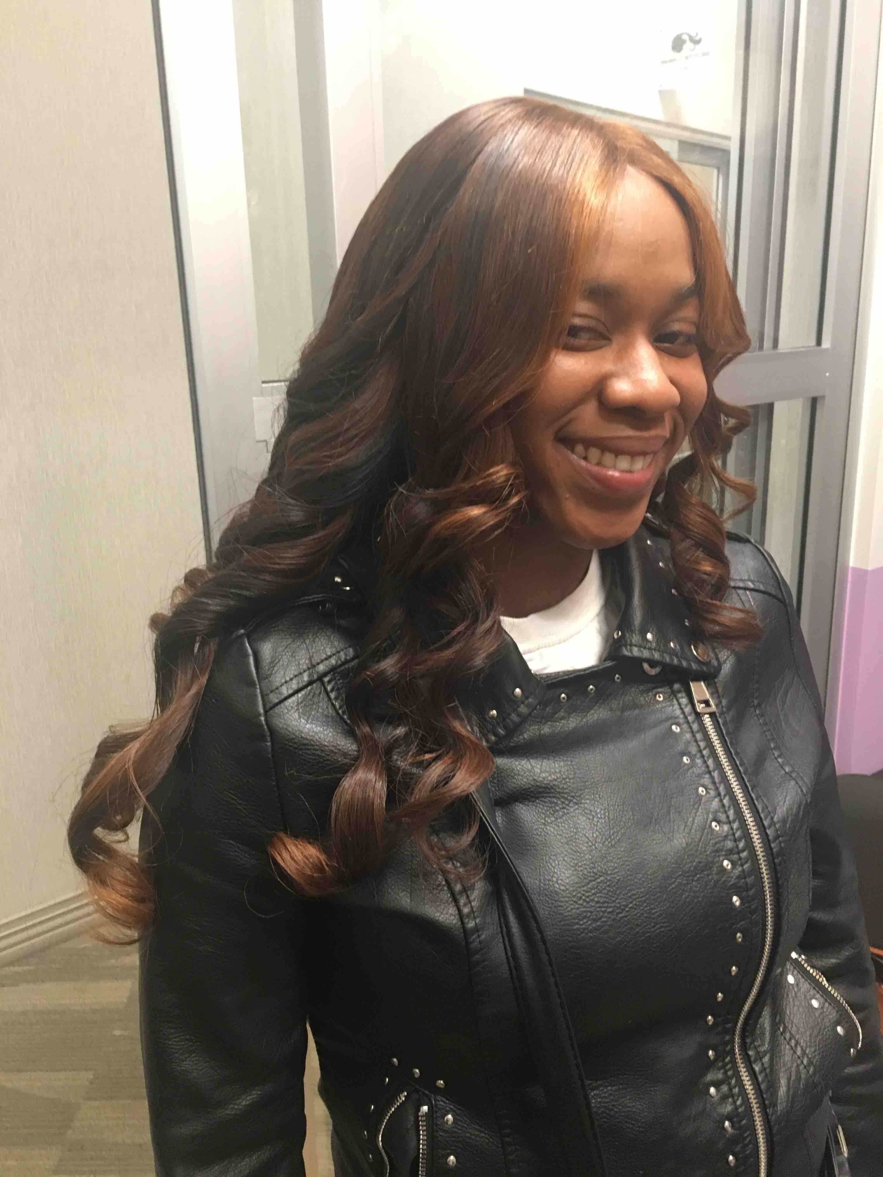 Sew-in/Own Hair W/ Closure ✂️xtra