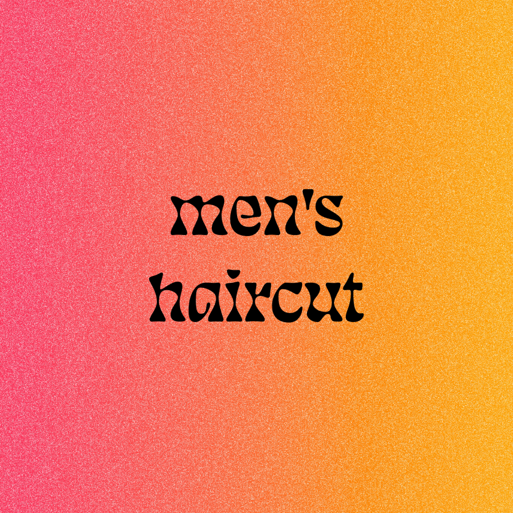 men’s haircut at october raine studio in temecula, CA