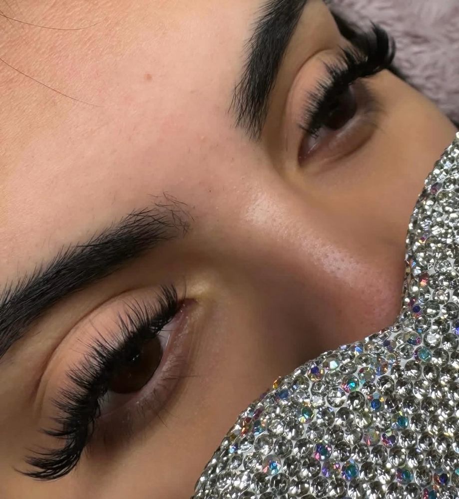 Eyelash Extensions - Hybrid at Bloom Beauty Salon in Delano, CA