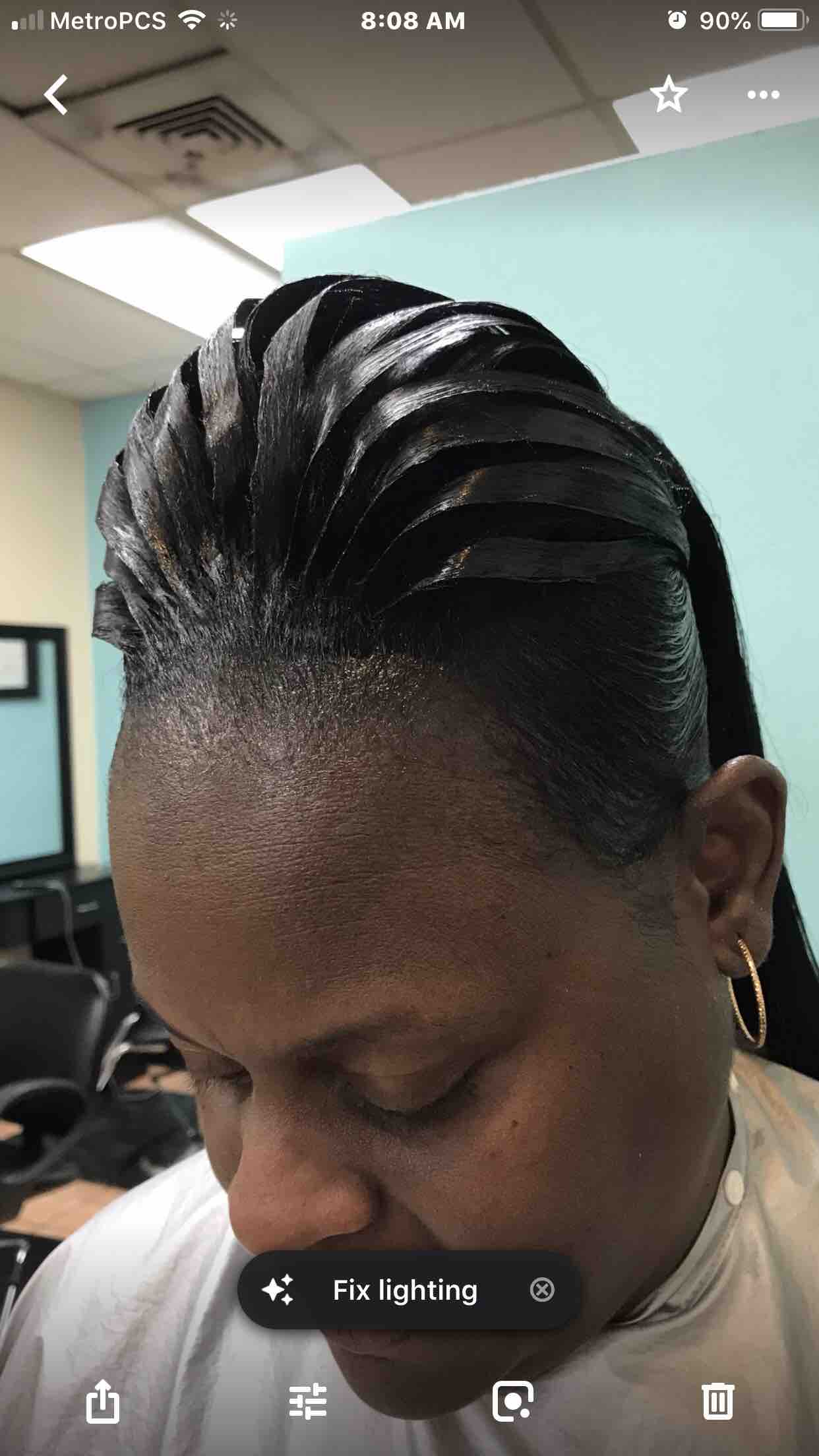 Ponytail W/Ridges at Millines Hair World, LLC in Any, FL