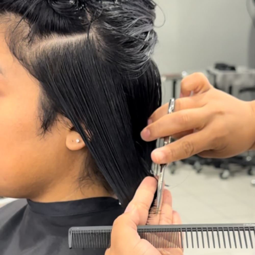 Short Cut N’ Blow Out at CNB hair by Britney in Granada Hills, CA
