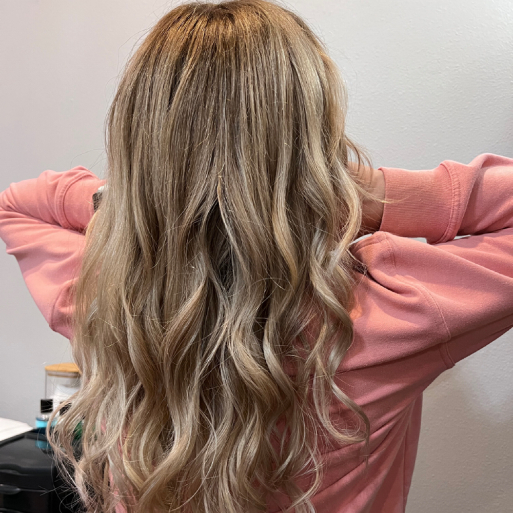 Mega Blonding at Shelby Henke in Jackson, WI