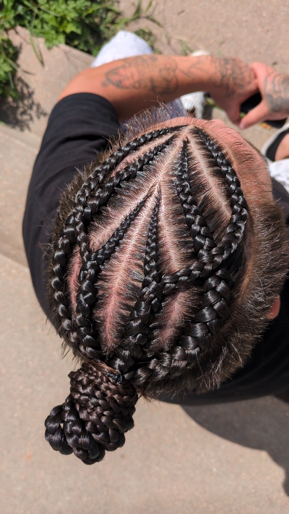 Men's/Boy's Braids W/Designs