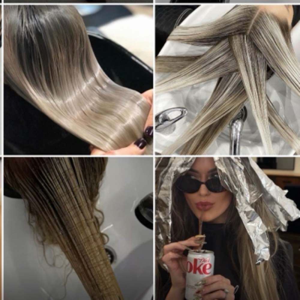 Partial Balayage at Vanessa Matos Hair in Sheffield Village, OH