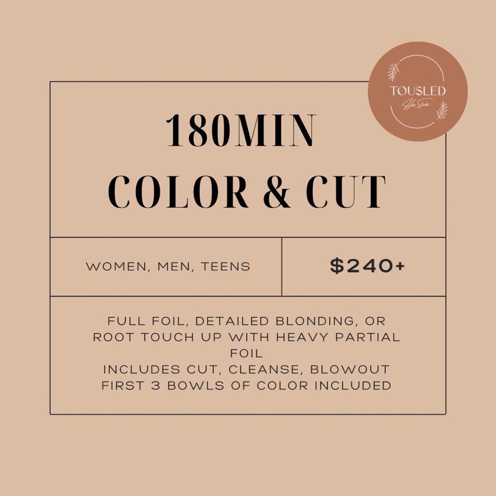 180min Color & Cut