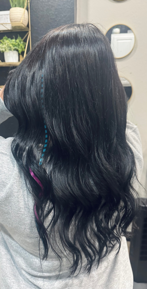 Add On Hair Tinsel Or Feathers