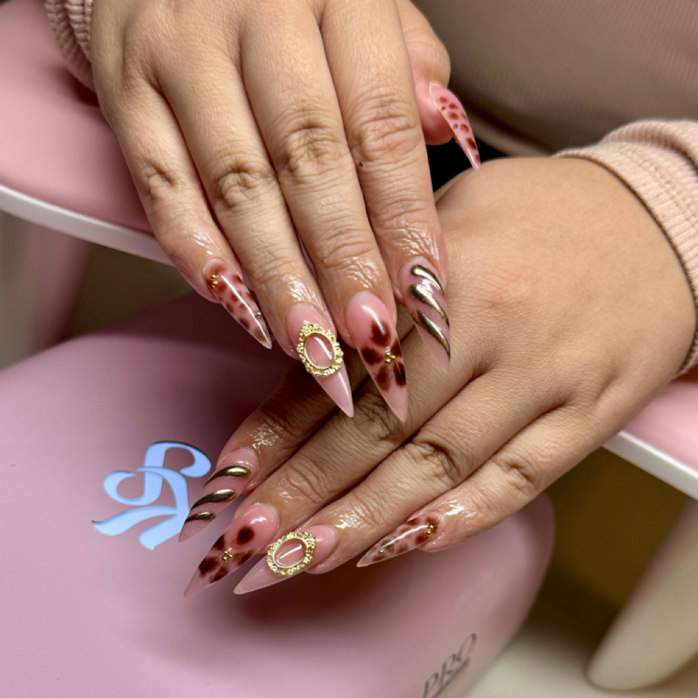 Acrylic Full set at Honey Hair Salon in Sparks, NV