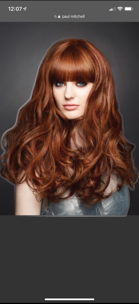 All Over Color Long Hair