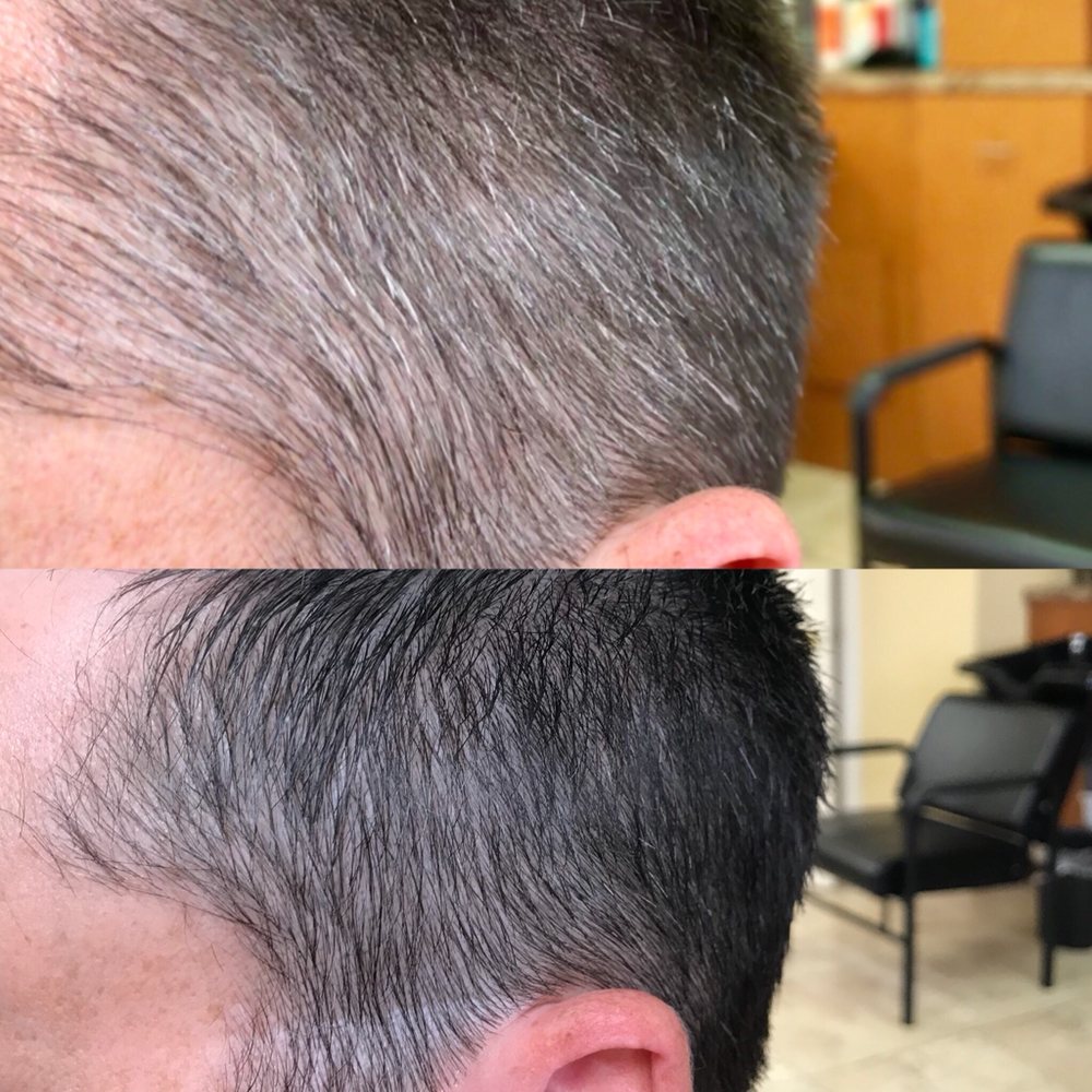 Mens Grey Blending (w/Cut)