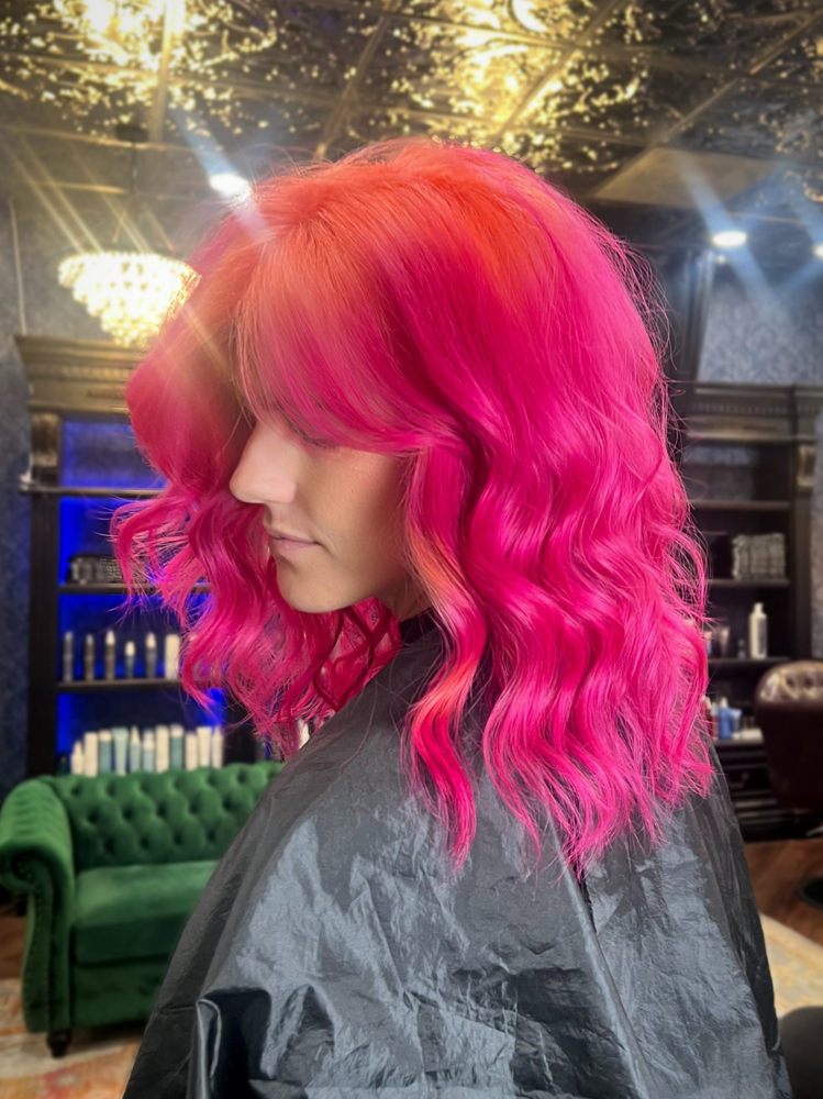 vivid with bleaching