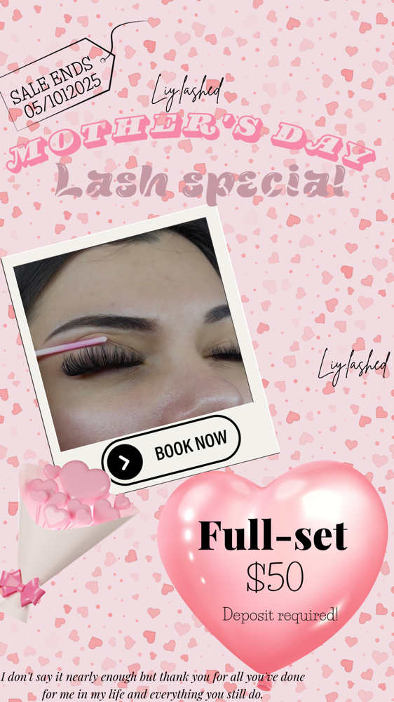 Mother’s day lash special!