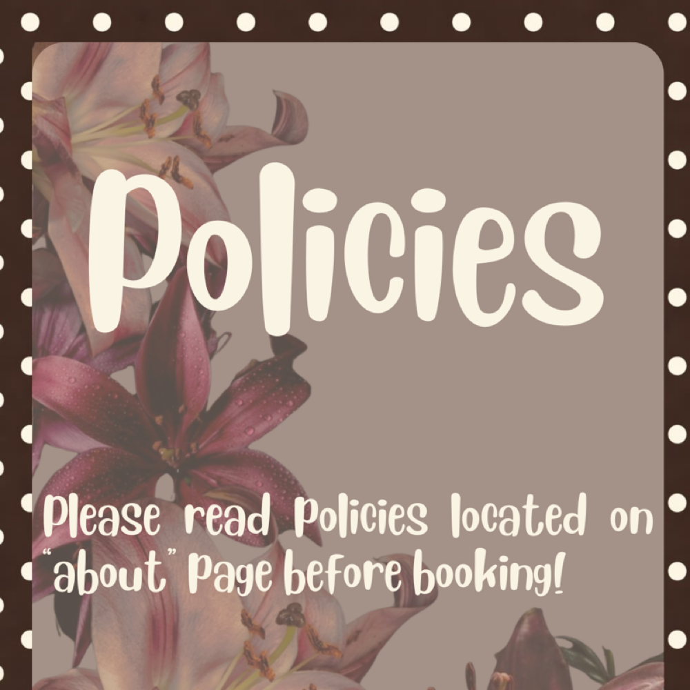 Booking Policies at Nails X KayKay in Clearfield, UT