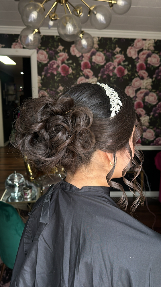 Quinceanera/Bridal Hair