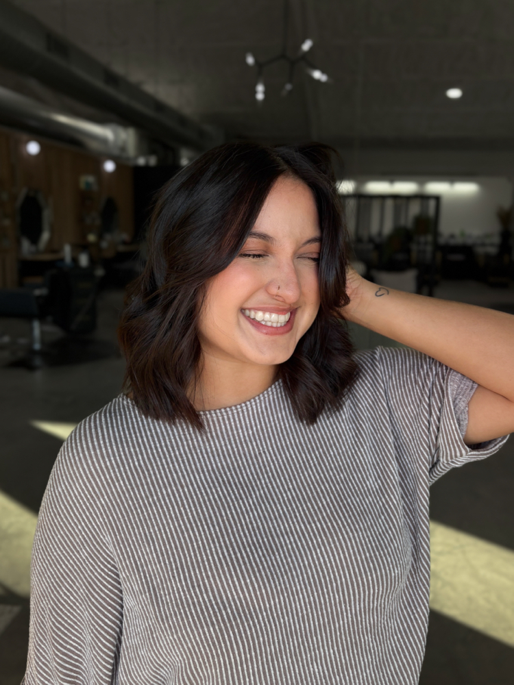 Dry Cut + Style at Hair By Caelyn in Greenville, TX