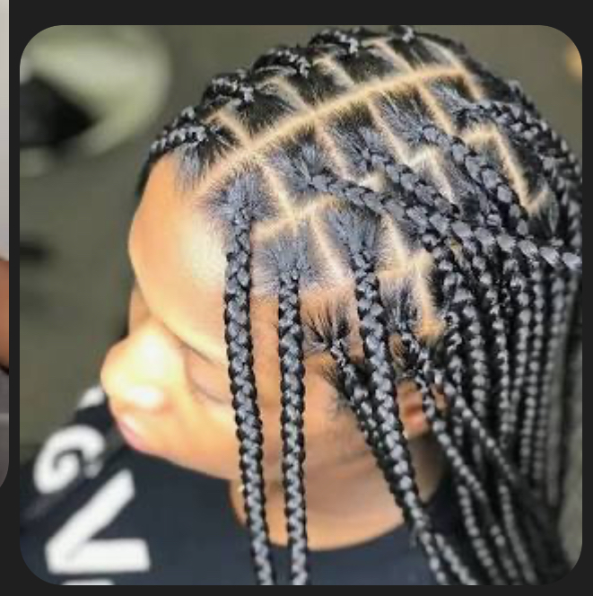 Individual Block Braids (natural)