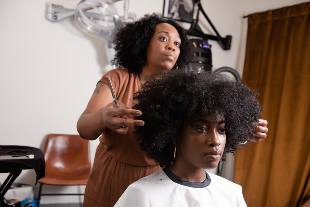 Texture Reshape Curl Cut Express at Texture + Blow Hair Studio in Oak Lawn, IL