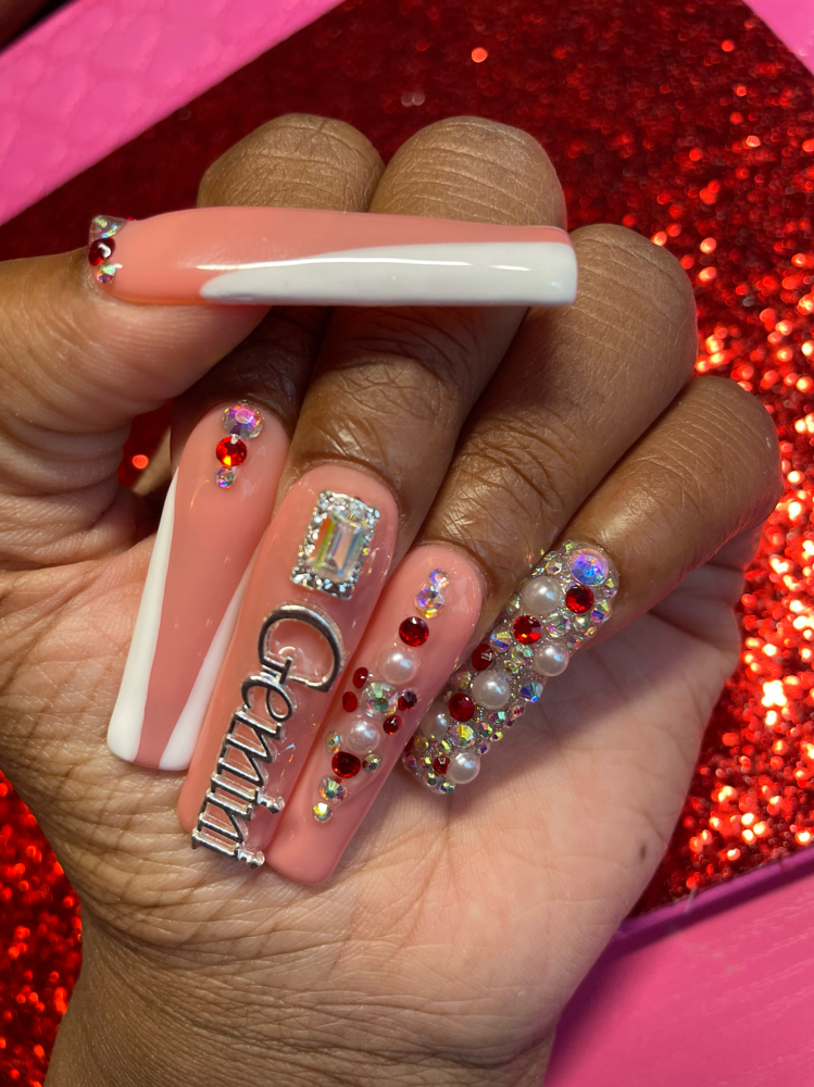 XXL Full Set at Roylè Nails in Youngsville, LA