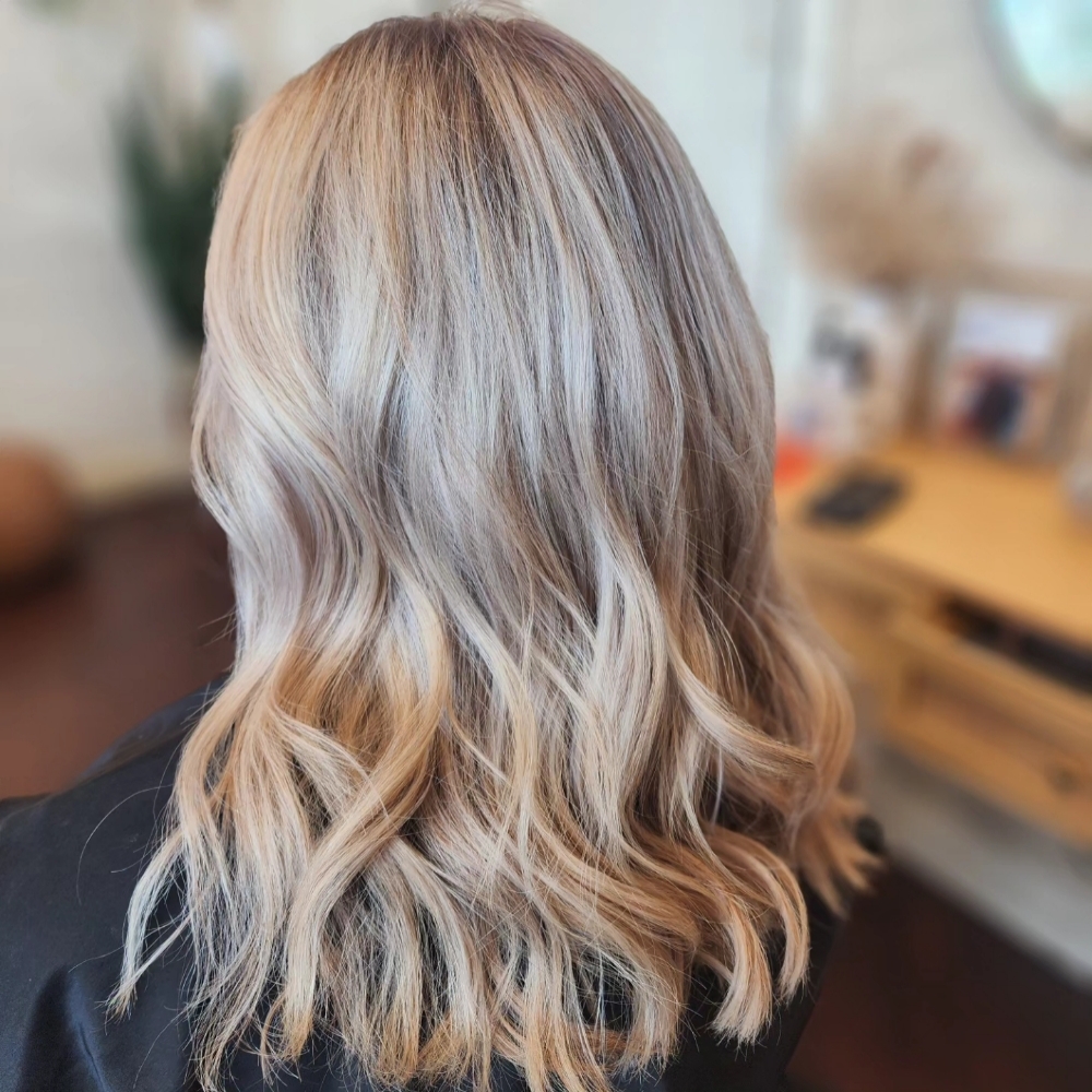 Signature Blonde at Fringe Hair Studio in San Antonio, TX