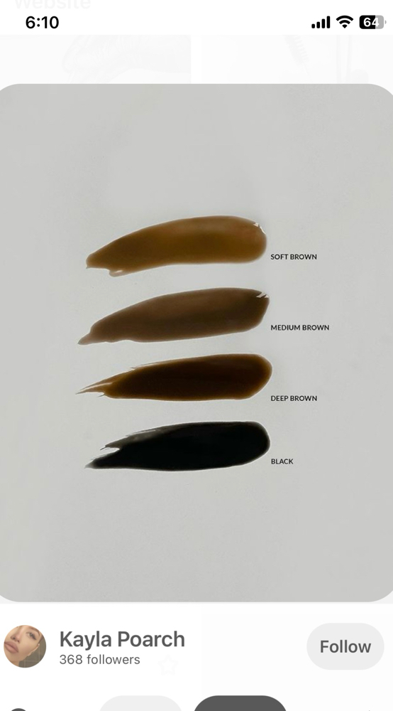 Hybrid Brow Tint ADD ON