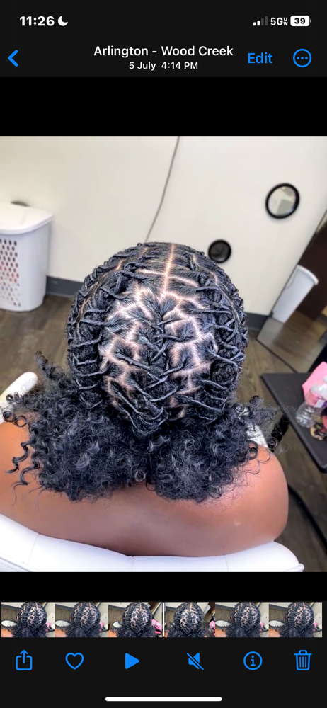 Wash Retwist And Style FULL SERVICE