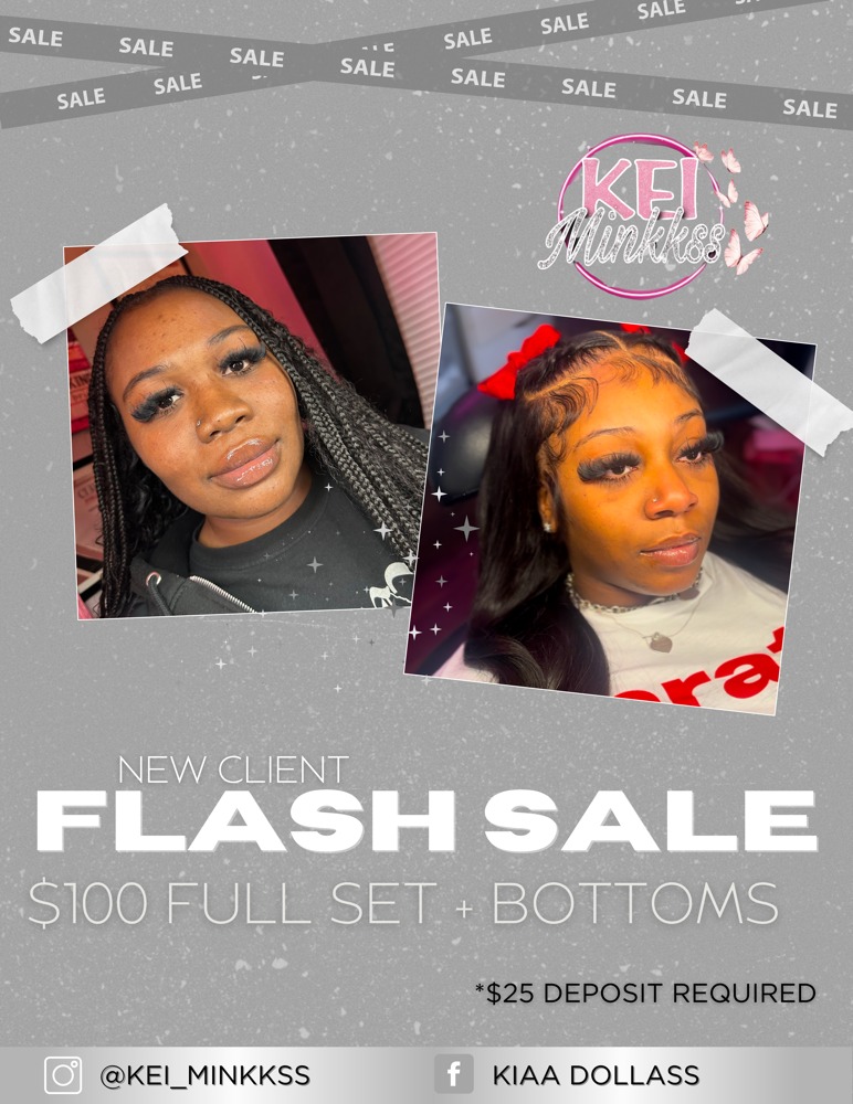 $100 New Client Special