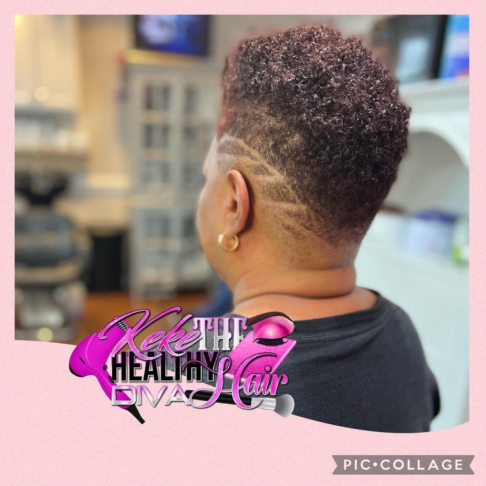 Natural Hair Shape/Treat/Color