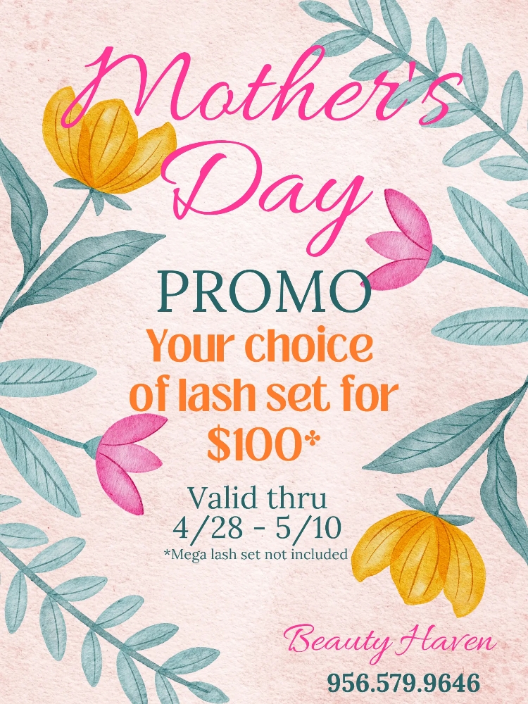 Mother's Day Lash Promo