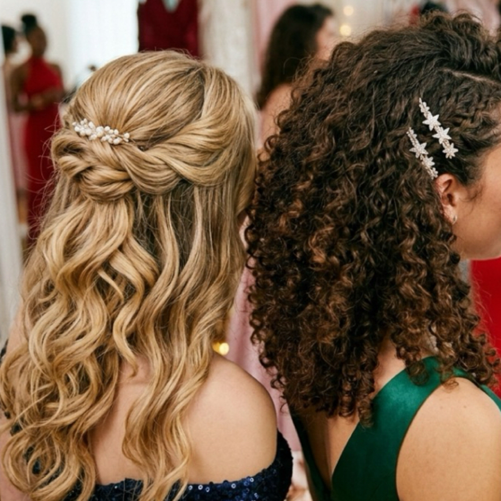 Updo-Prom at Emerald Salon in Harrisonville, MO
