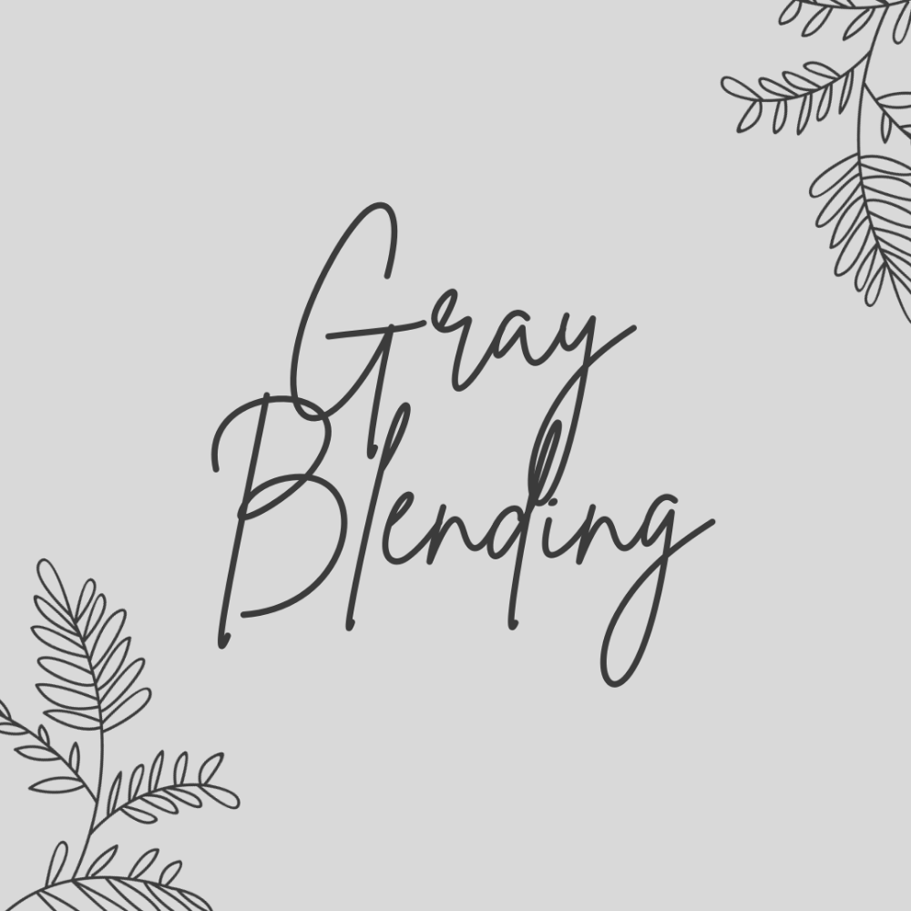 Gray Blending For Men