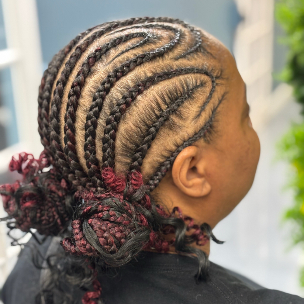 Feed In Braids at DSCVR Artistry in Columbus, GA