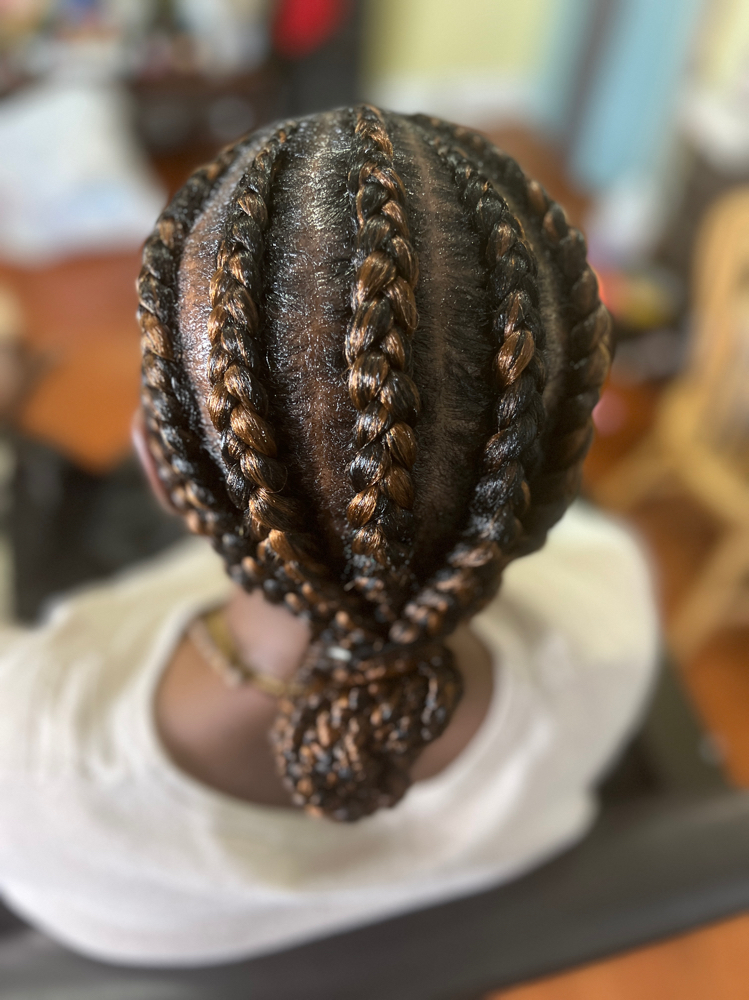 Cornrows/ Feed- In Braids