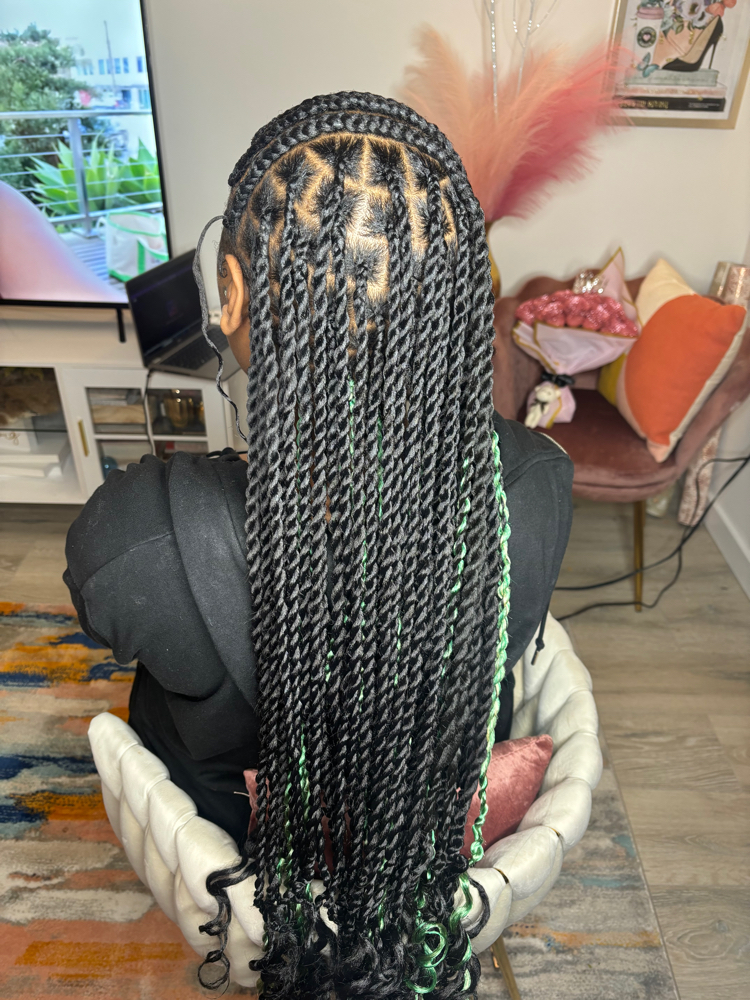 Small Senegelse/Rope Twist