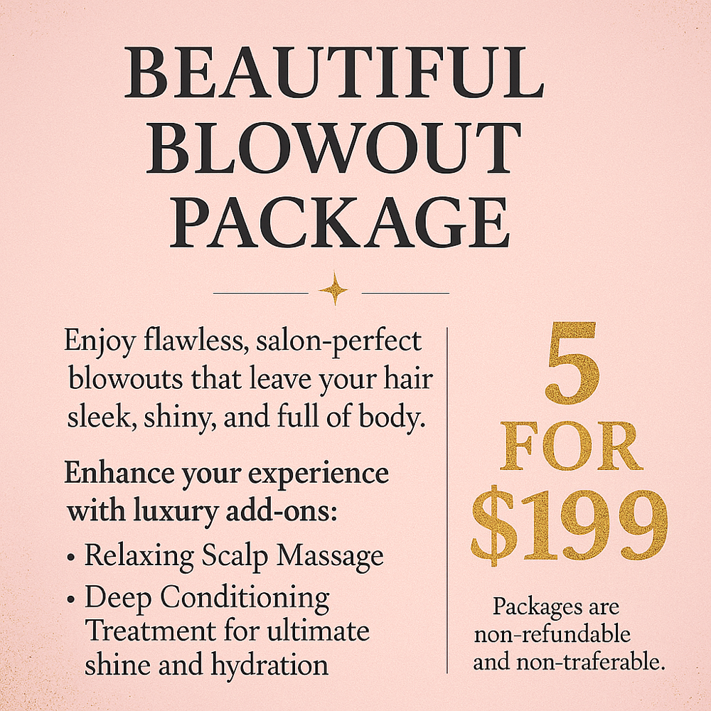 ✨ New Blowout package ✨