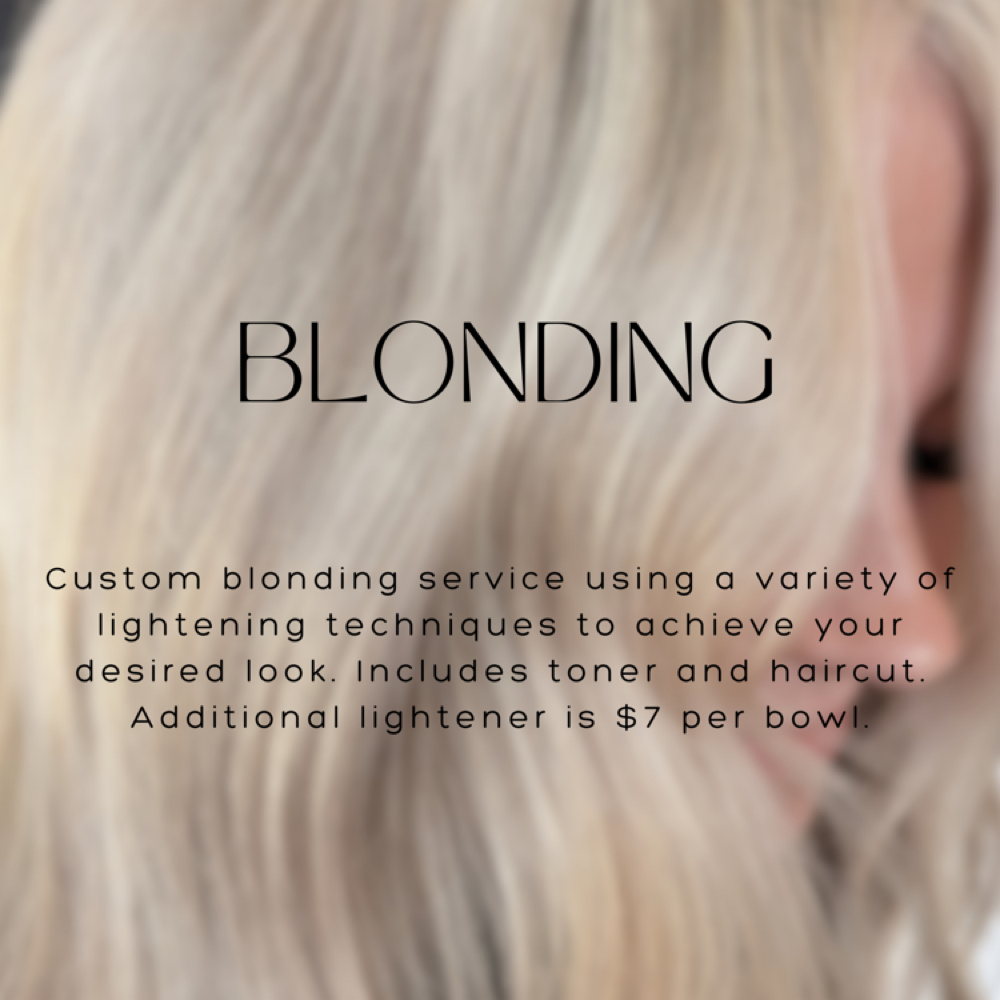 Blonding at Styled on Main in Whitley City, KY