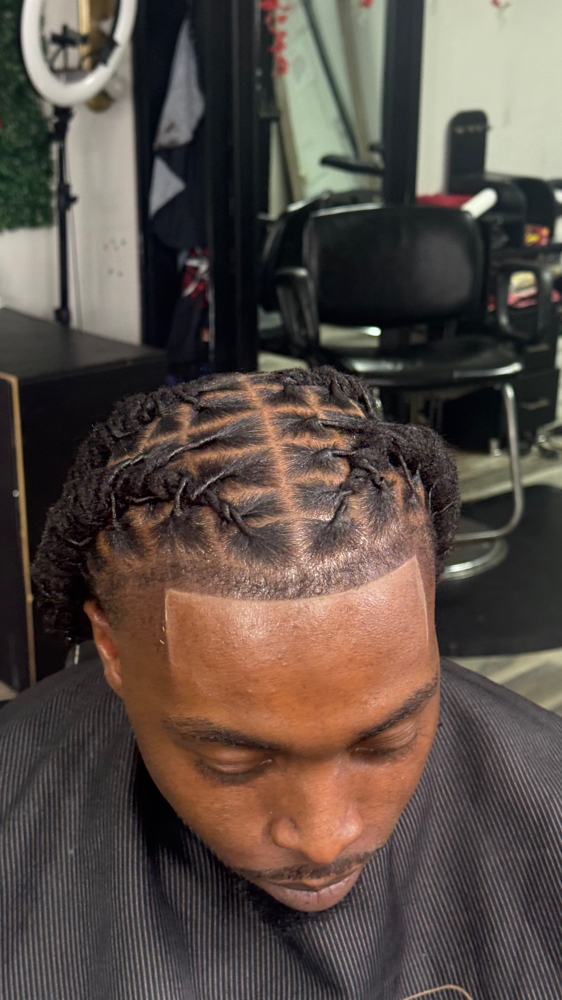 Re-twist style and haircut