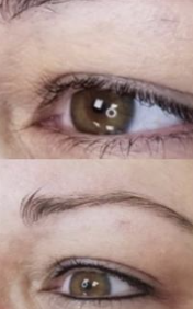 Permanent Eyeliner, Top and Bottom