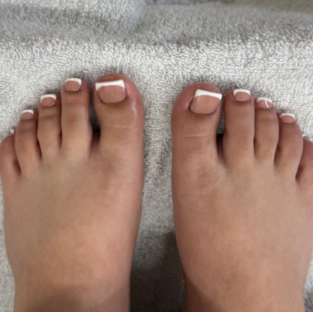 Acrylic Toes at Aspirational Nails in Medford, OR
