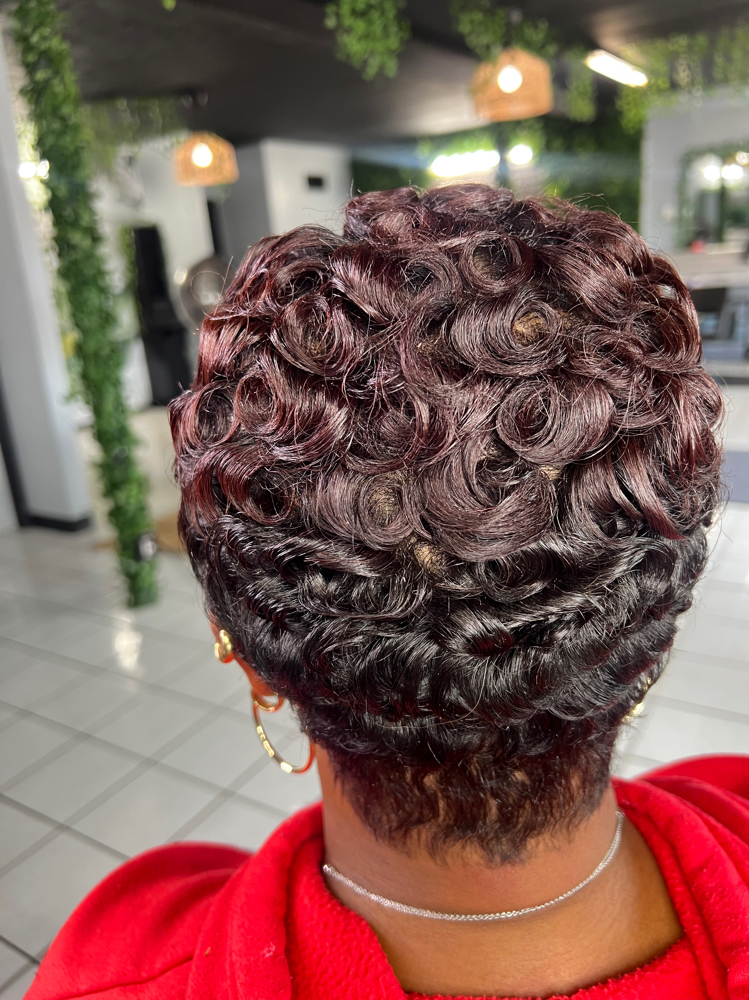 Relaxed: Pixie Shampoo & Waves/Curl