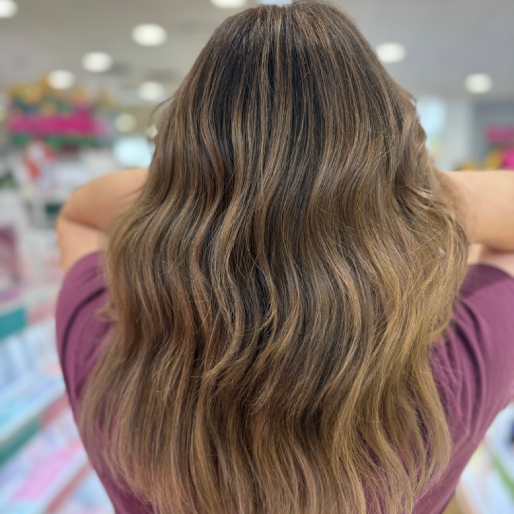 Balayage/ Foilayage at Meza Beauty in Mundelein, IL