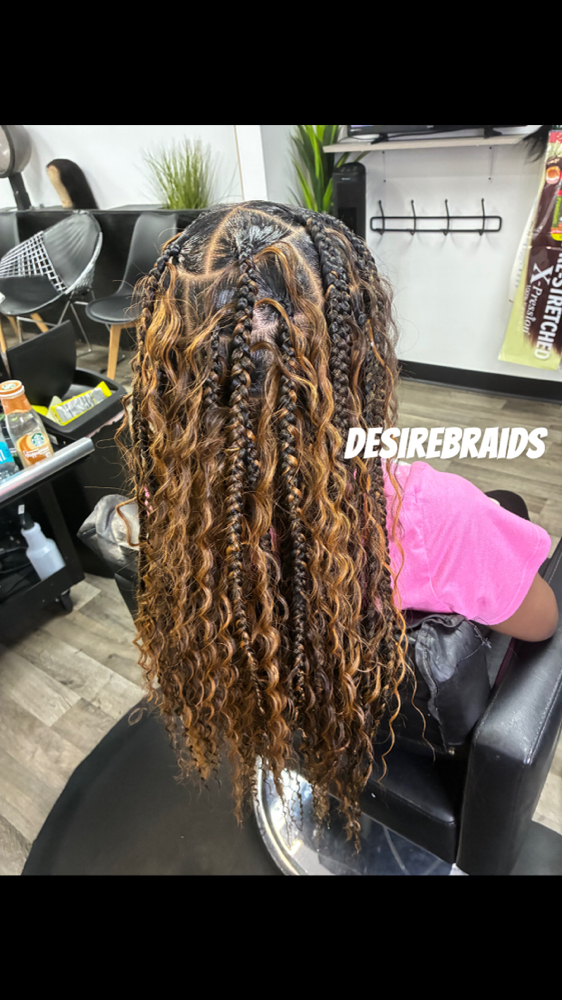 18” Large Boho Knotless